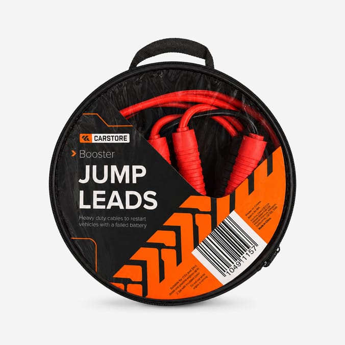 Carstore Booster Jump Leads 2.5m
