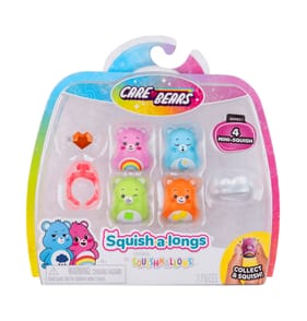 Squishalongs Care Bears 4 Pack