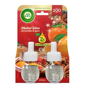 Air Wick Electrical Plug In Twin Refill 2x19ml - Mulled Wine