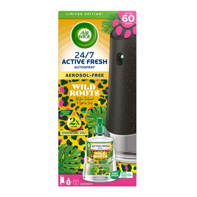Air Wick Wild Roots Active Fresh Autospray 204ml