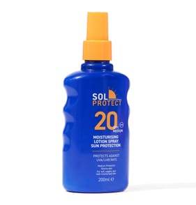  Sol Protect & Moisturising Lotion Spray Sun Protection 200ml - SPF20