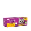 Whiskas Poultry Feasts in Jelly 1+ Adult Wet Cat Food Pouches 40x85g