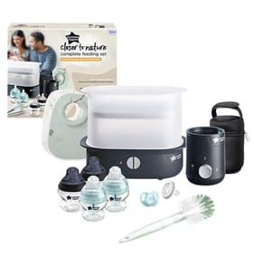 Tommee Tippee Complete Baby Feeding Set - Black