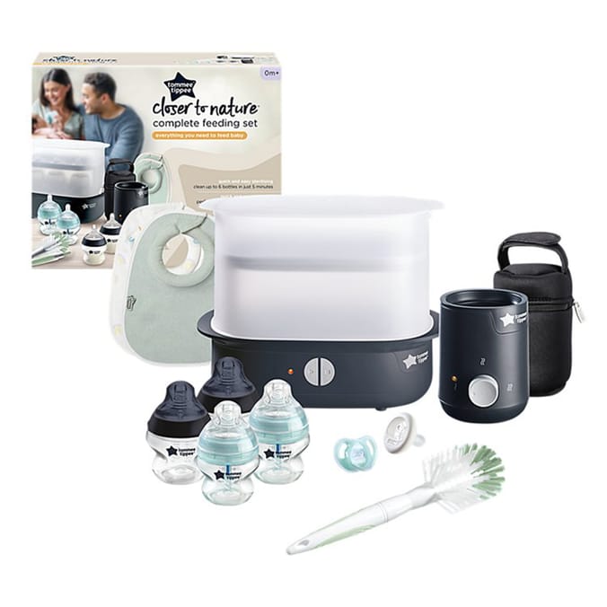 Tommee Tippee Complete Baby Feeding Set - Black