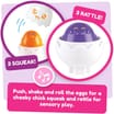 Toomies Hide and Squeak Eggs Baby Toy