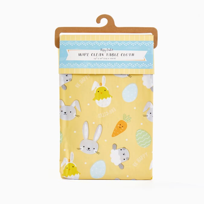 Spring Time Wipe Clean Tablecloth - Characters