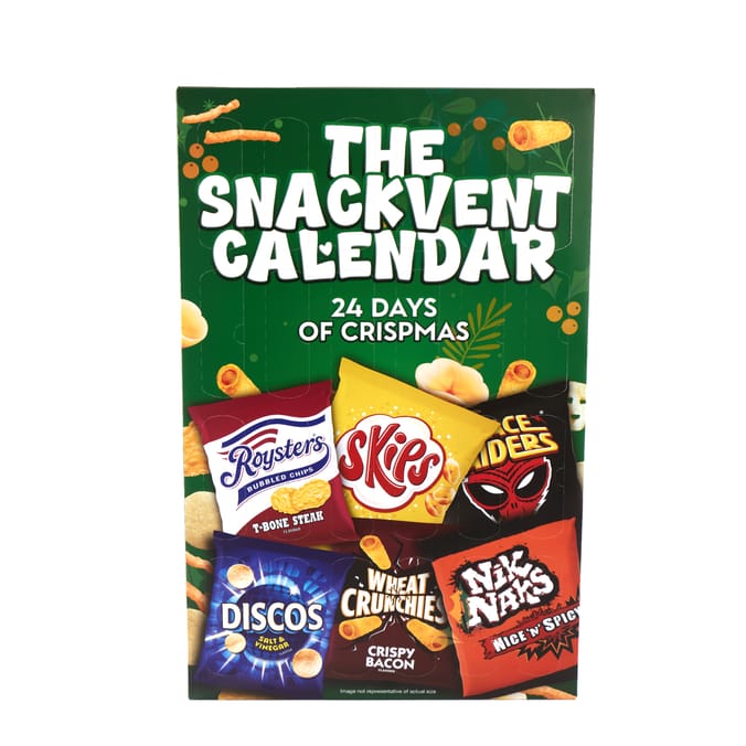 The Snackvent Calendar 24 Days Of Crispmas