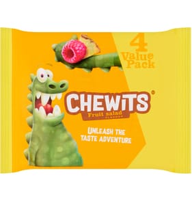 Chewits Fruit Salad Flavour 4 x 30g