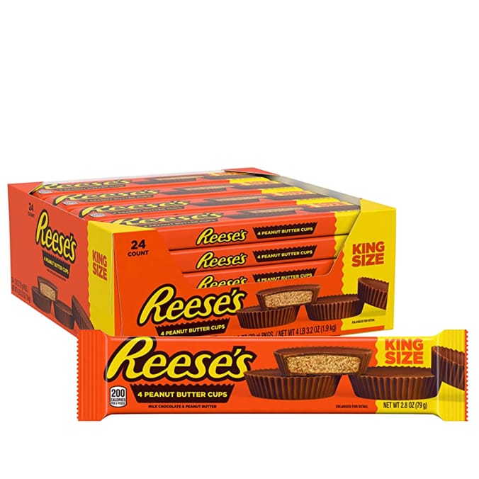Reese's 4 Peanut Butter Cups King Size 79g x24