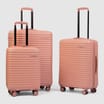 Salisburys Ibiza Hard Shell Suitcase - Peach