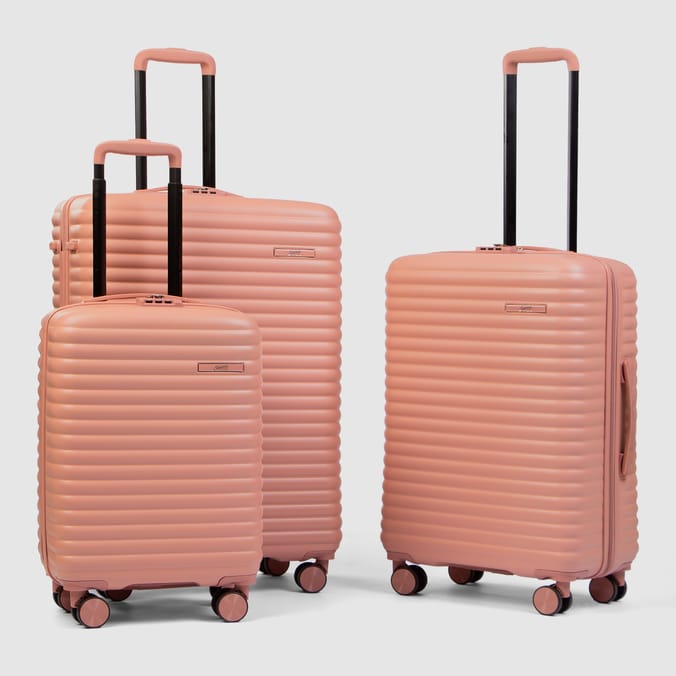 Salisburys Ibiza Hard Shell Suitcase - Peach