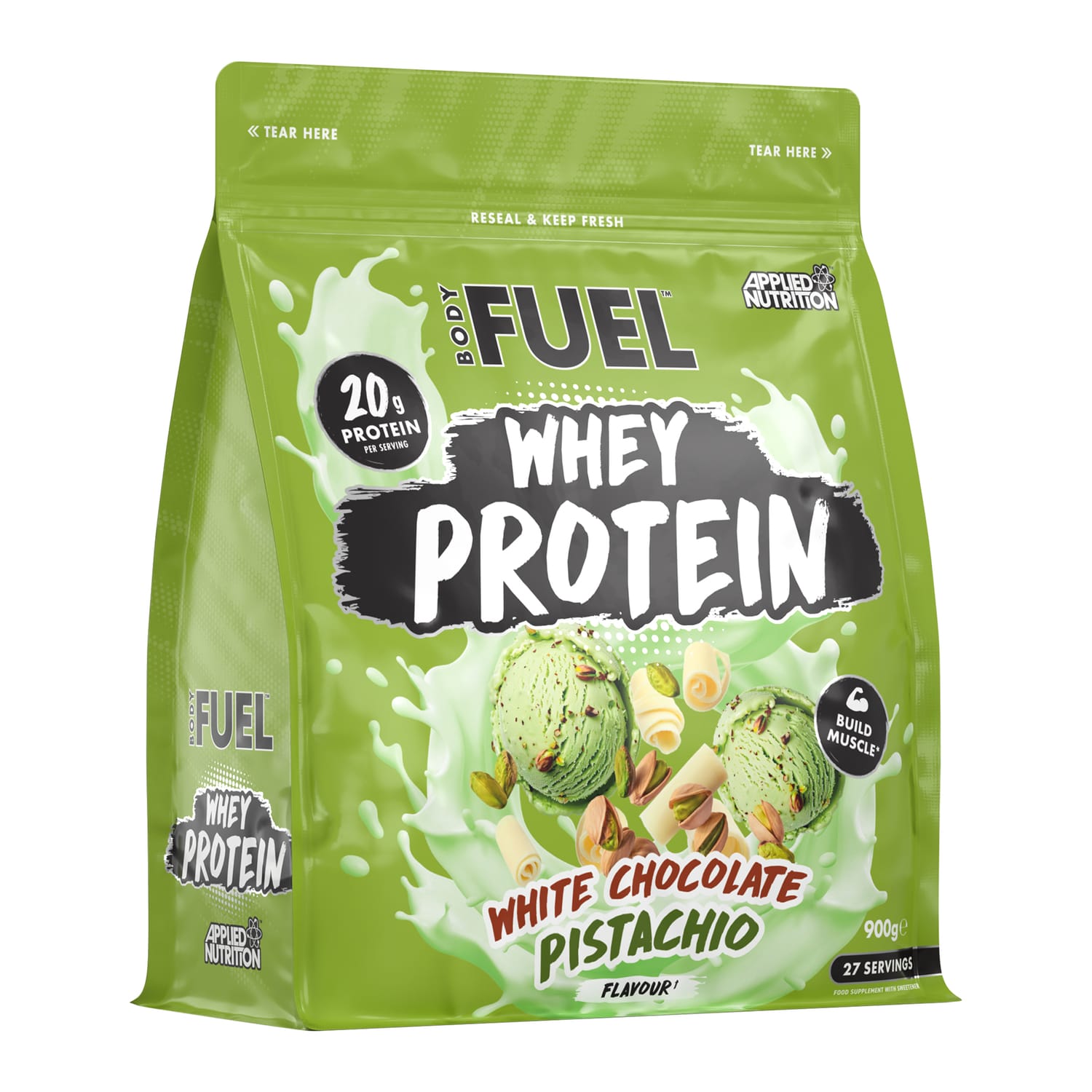 BodyFuel Whey Protein 900g - White Chocolate Pistachio | Home Bargains