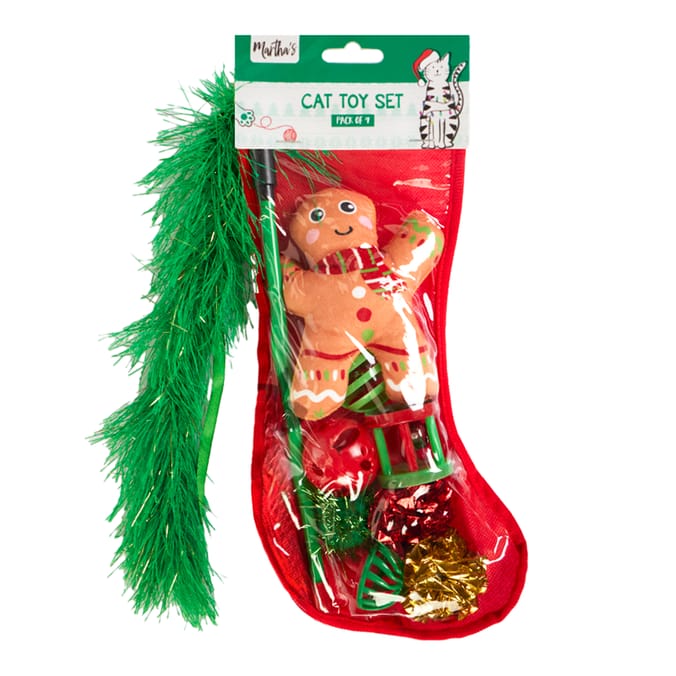 Martha's Cat Toy Stocking