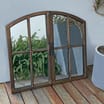 The Outdoor Living Collection Gold Mirrors Set Of 2