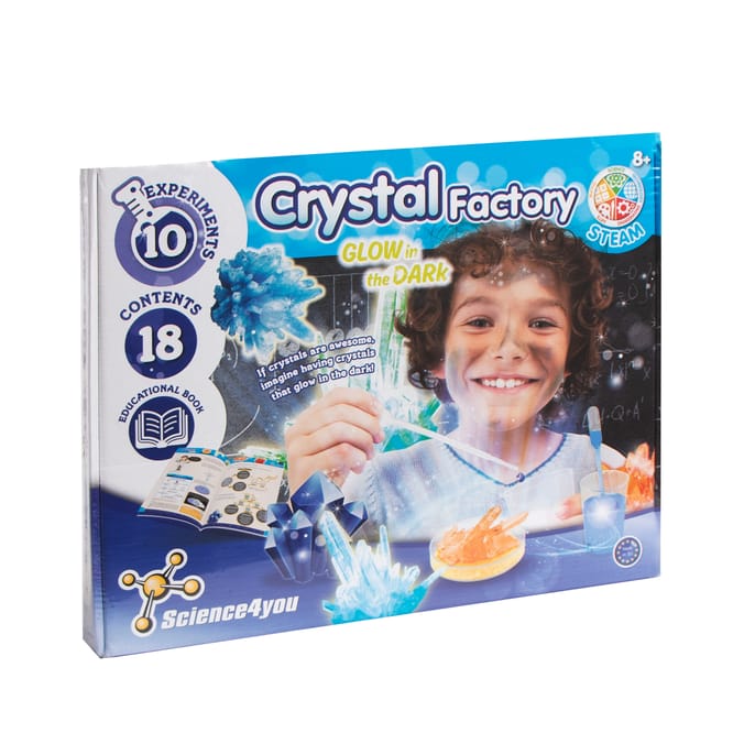 Science4you Crystal Factory - Glow In The Dark