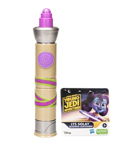 Star Wars Young Jedi Adventures Lys Solay Purple Extendable Lightsaber
