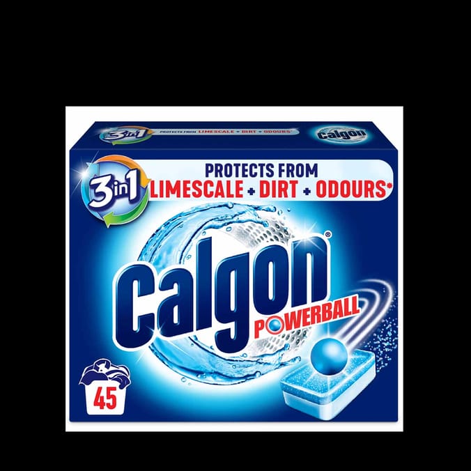 Calgon Powerball Tabs 3 In 1 - 45 Washes