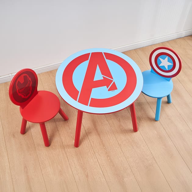 Marvel Avengers Table & Chair Set | Home Bargains