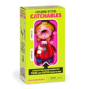 Exploding Kittens Catchables Game - Lumber Cat & Donut Cat