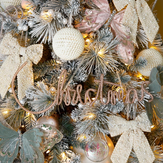 Winter's Tale Christmas Diamante Sign