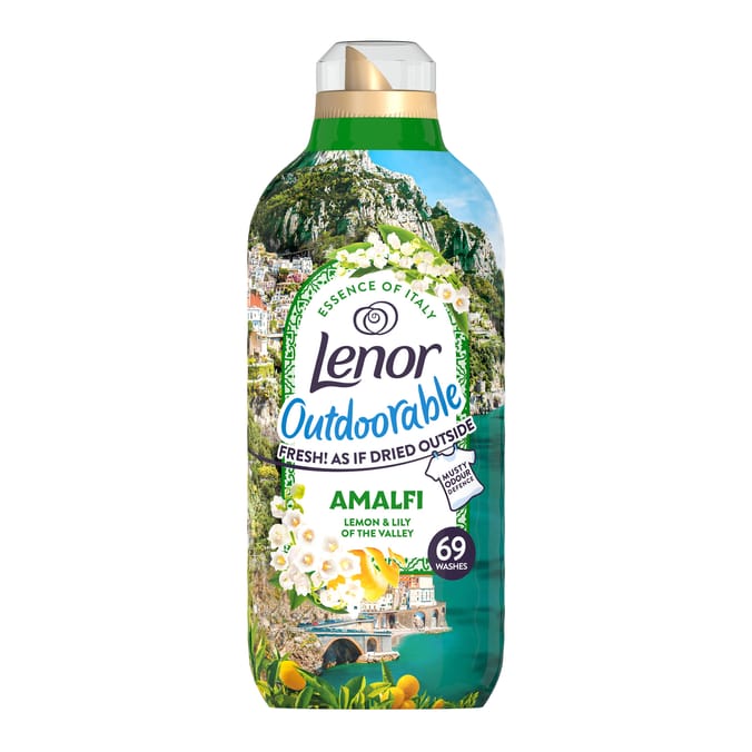 Lenor Outdoorable Fabric Softener 69 Washes - Amalfi