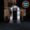 Haunted House Light Up 10ft Inflatable Grim Reaper Arch