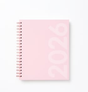 Stationery Store A5 Diary 2026 - Pink