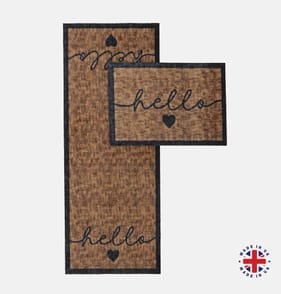 Hello Beige Runner 50x120