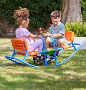 Liberty House Toys Kids Rocking Boat Seesaw