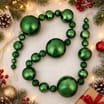 Festive Feeling Bauble Christmas Garland