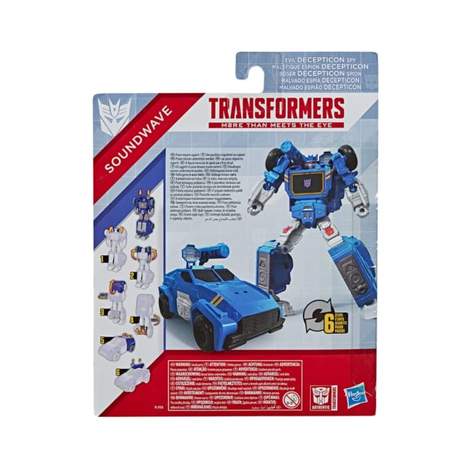 Transformers Authentics - Soundwave