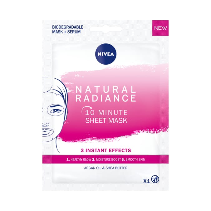 Nivea Natural Radiance 10 Minute Sheet Mask