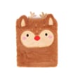 Plush Notebook - Reindeer