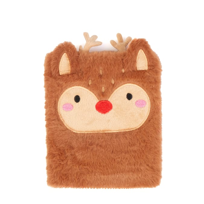 Plush Notebook - Reindeer