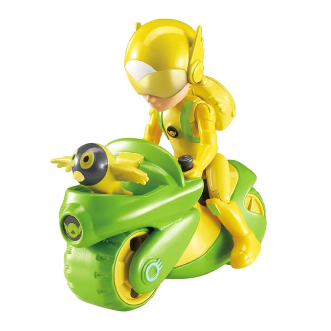 Petronix Defenders Jia's Pet Mobile & Paul-E Action Figure