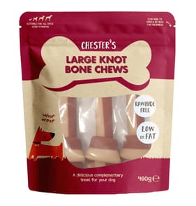 Chester's Large Knot Bone Chews 480g