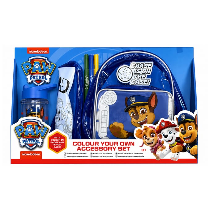 Paw Patrol Colour Your Own Accessory Set - Chase