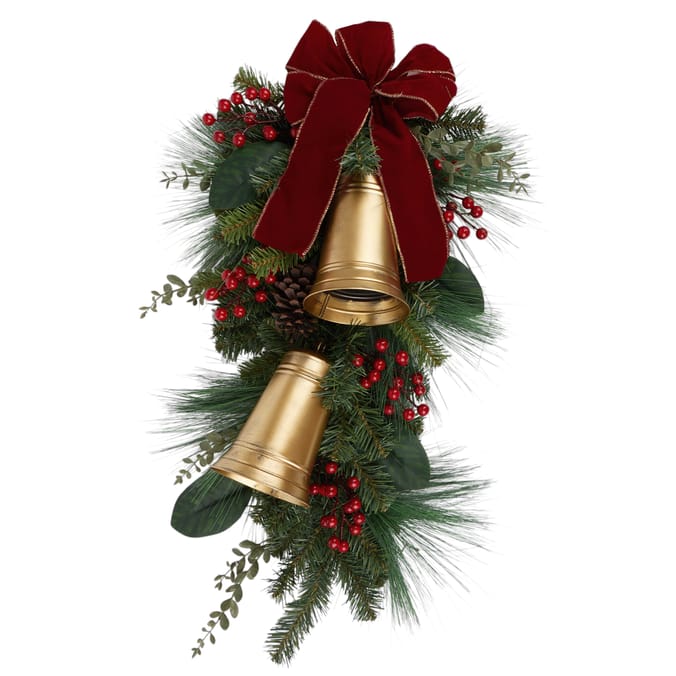 Festive Feeling Bell Swing Christmas Garland