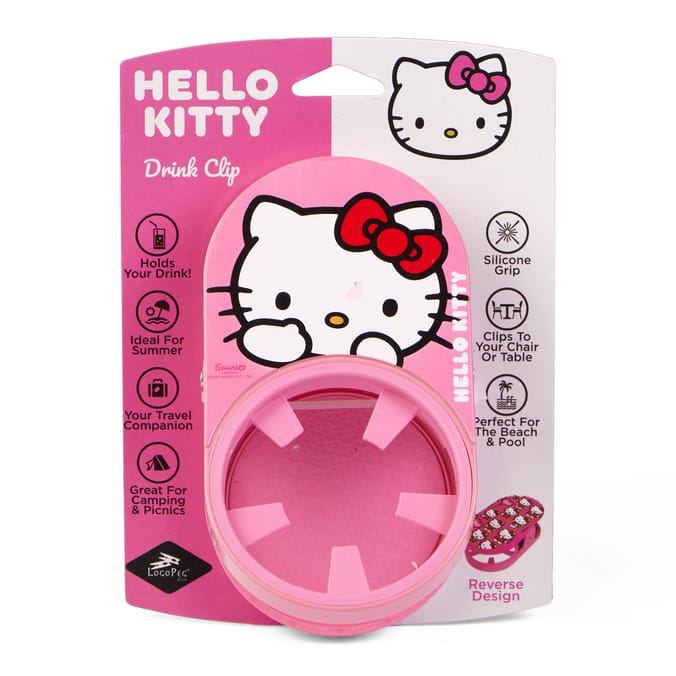 Logo Pegs Drink Clip Holder - Hello Kitty