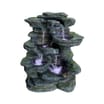 Jardin Rock Fountain Water Feature Solar Light