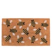 Home Collections Printed Pattern Coir Matt - Bee