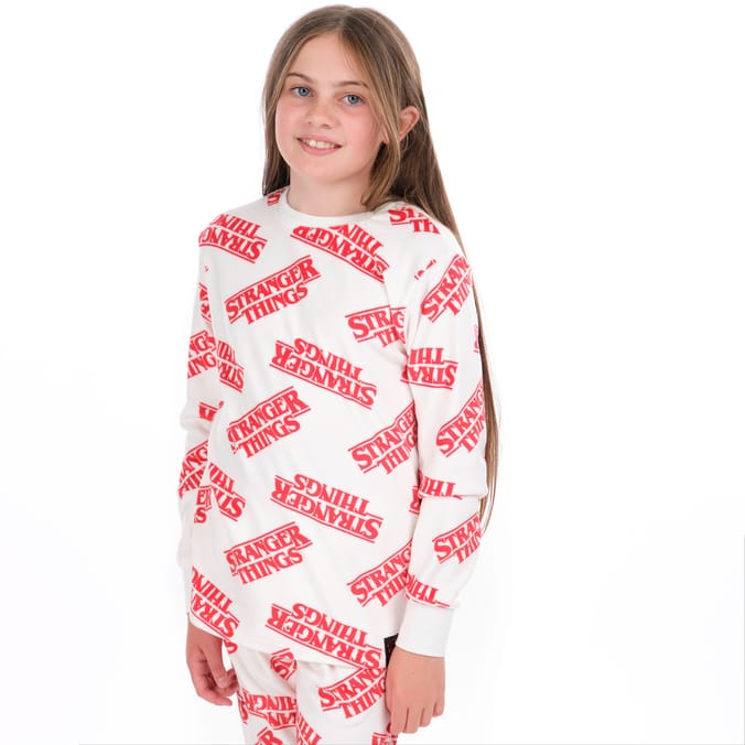 Stranger Things Kids Fleece Pyjamas