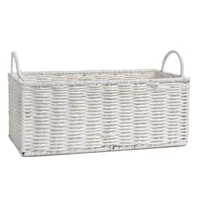 Home Collections Woven Rope Basket - White