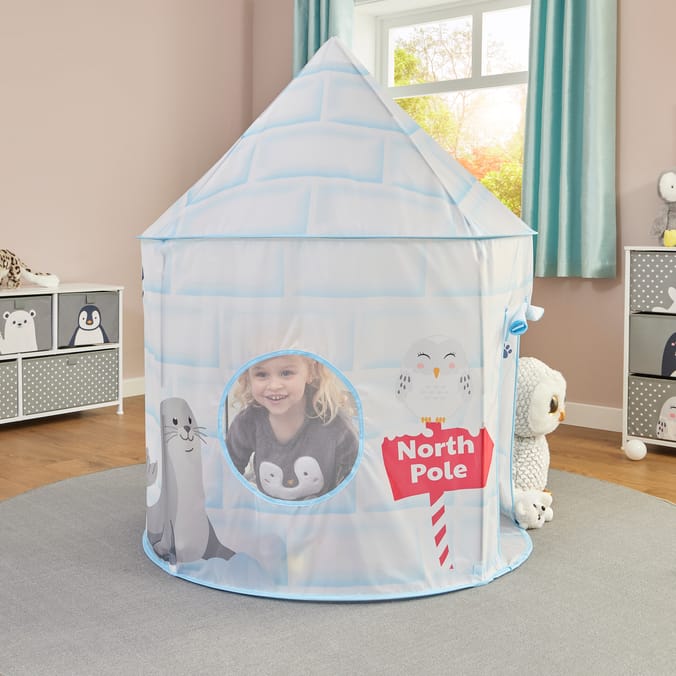 Liberty House Toys Kids Arctic Play Tent and Play Mat Set
