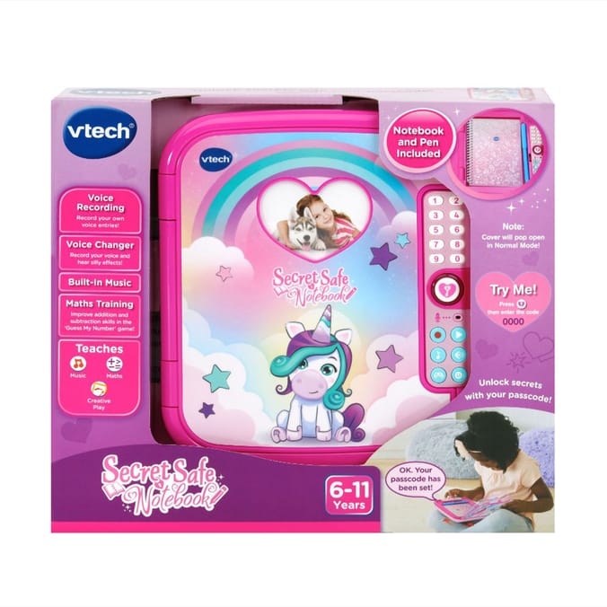 Vtech Secret Safe Notebook | Home Bargains