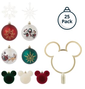 Disney Mickey And Friends Christmas Decoration 25 Pieces Set
