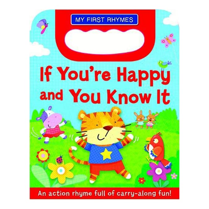 Carry Handle Rhymes Book - If You're Happy and You Know It 