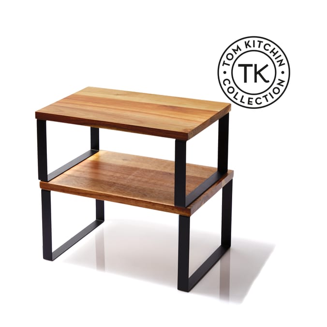 Tom Kitchin Acacia Shelf Organiser Set