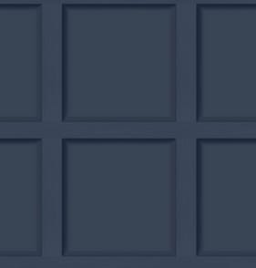 Modern Wood Panel Wallpaper 12980 - Navy