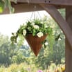 Jardin Artificial Rose Cone Basket